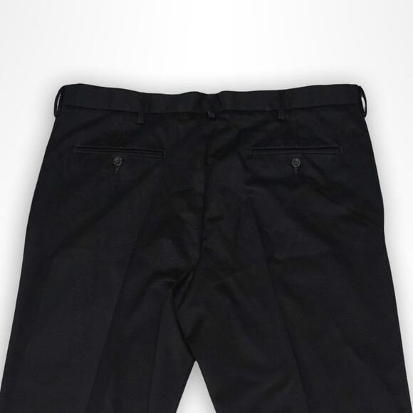 Dockers Signature Khaki D2 Straight Fit Pants 40x32 Black - Picture 4 of 6